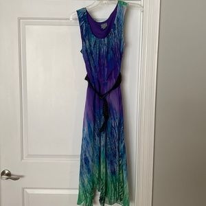 Beautiful handkerchief tail dress